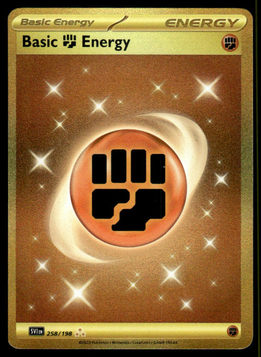 Basic Fighting Energy 258/198 - Scarlet & Violet Base Set - Scarlet & Violet