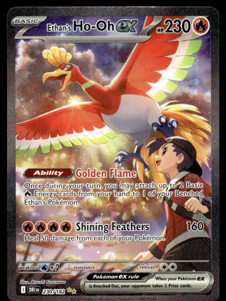 Ethan's Ho-Oh ex 230/182 - Destined Rivals - Scarlet & Violet