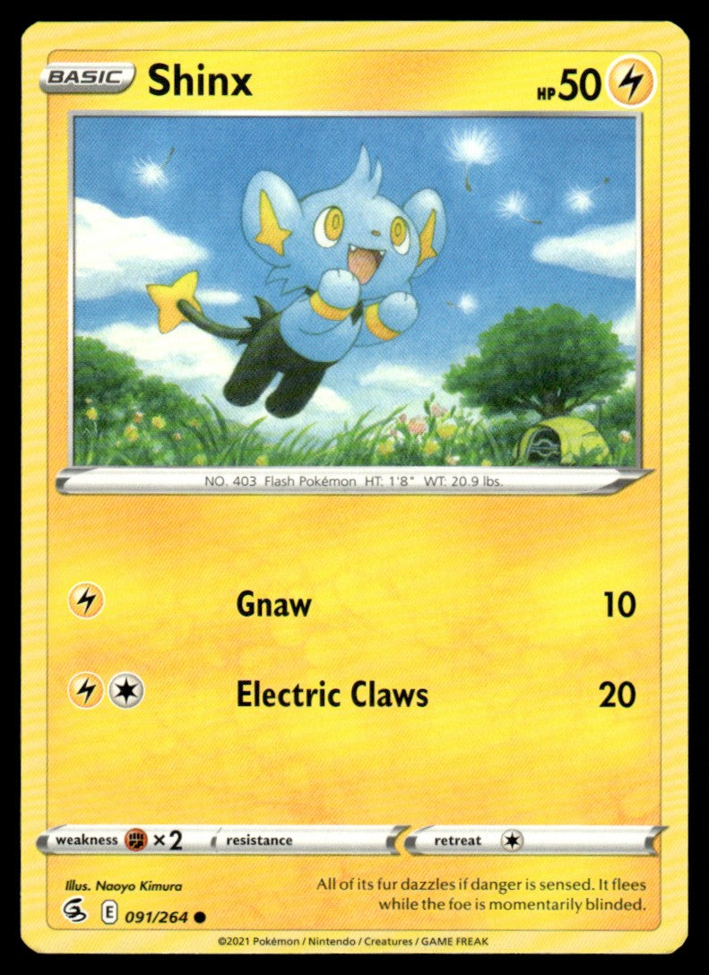 Shinx 091/264 Comun - Fusion Strike - Sword & Shield