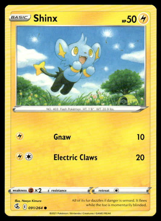 Shinx 091/264 Comun - Fusion Strike - Sword & Shield