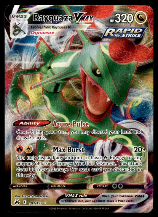 Rayquaza VMAX 101/159 - Crown Zenith - Sword & Shield
