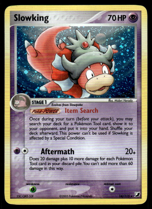 LP - Slowking 14 - Holo - Unseen Forces