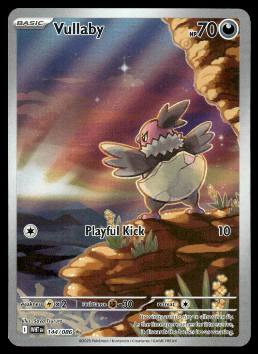 Vullaby 144/086 - White Flare - Scarlet & Violet