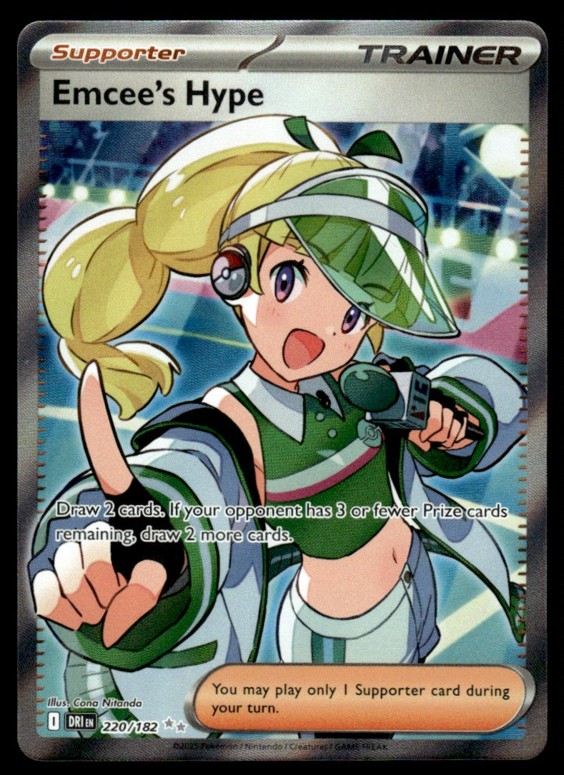 Emcee's Hype 220/182 - Destined Rivals - Scarlet & Violet