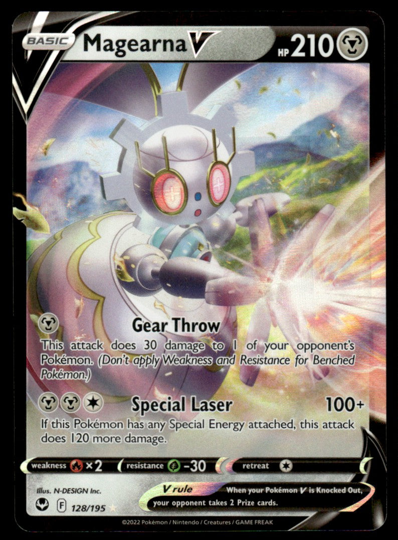 Magearna V 128/195 - Silver Tempest - Sword & Shield