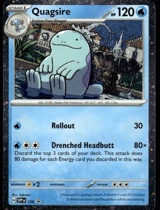 Quagsire 156/PRSV - Scarlet & Violet Promos - Scarlet & Violet