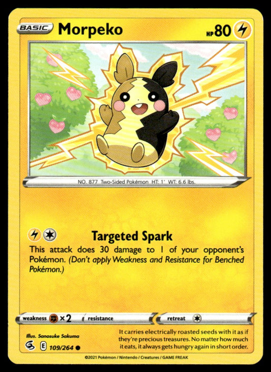 Morpeko 109/264 Comun - Fusion Strike - Sword & Shield