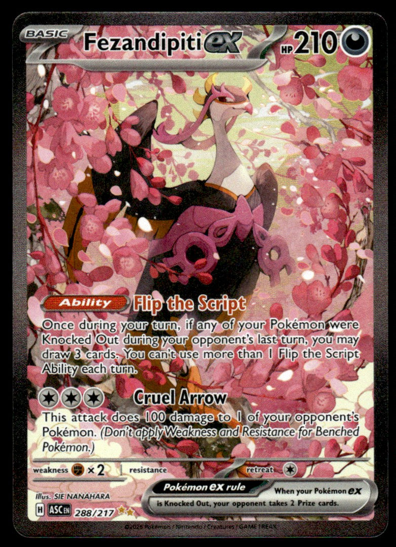Fezandipiti ex 288/217 - Ascended Heroes - Mega Evolution