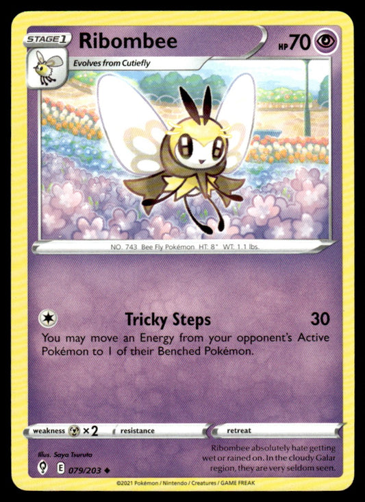 Ribombee 079/203 Uncomon - Evolving Skies - Sword & Shield