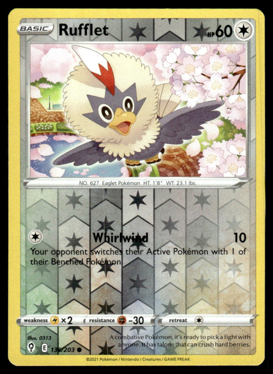 Rufflet 136/203 Reverse - Evolving Skies - Sword & Shield