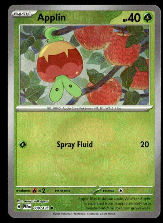 Applin (Poke Ball Pattern) 009/131 - Prismatic Evolutions - Scarlet & Violet