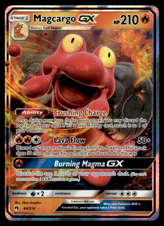 NM Magcargo-GX 44 - Lost Thunder