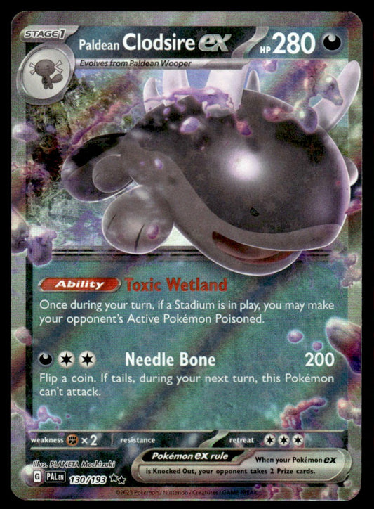 Paldean Clodsire ex 130/193 - Paldea Evolved - Scarlet & Violet