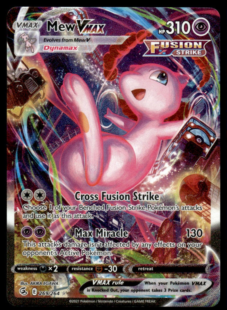 Mew VMAX 269/264 - Fusion Strike - Sword & Shield