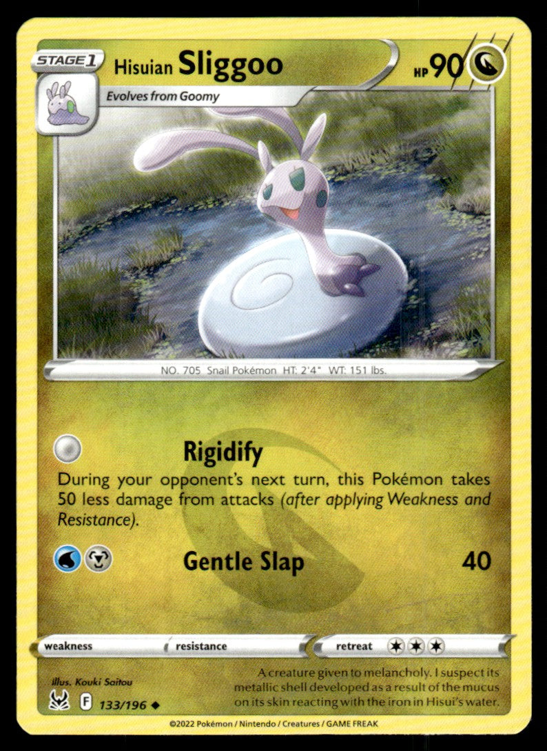 Hisuian Sliggoo 133/196 Uncomon - Lost Origin - Sword & Shield