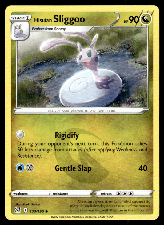Hisuian Sliggoo 133/196 Uncomon - Lost Origin - Sword & Shield