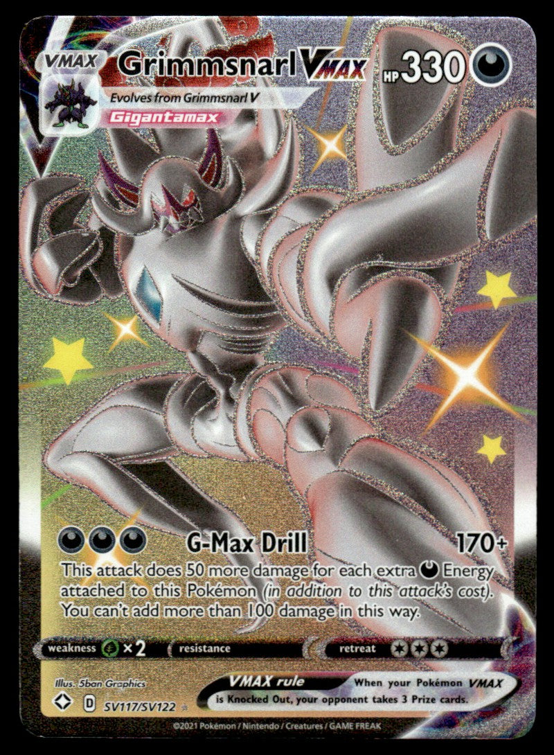 Grimmsnarl VMAX SV117/SV122 - Shining Fates - Sword & Shield