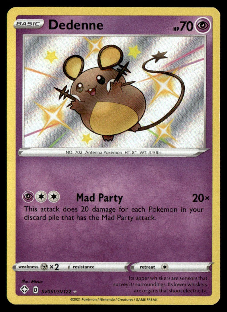 Dedenne SV051/SV122 - Shining Fates - Sword & Shield