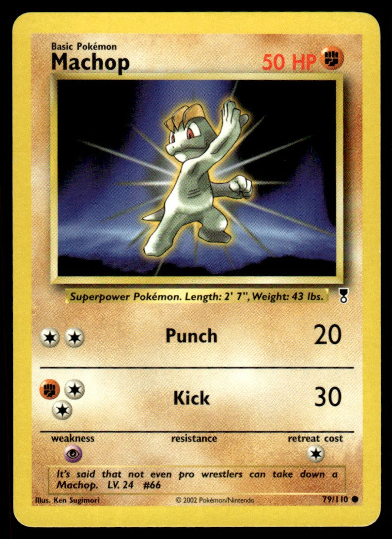 LP Machop 79 No Holo - Legendary Collection