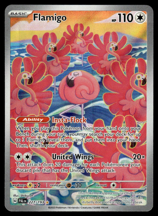 Flamigo 227/193 - Paldea Evolved - Scarlet & Violet