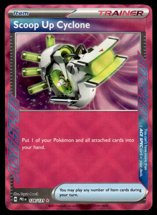 Scoop Up Cyclone 128/131 - Prismatic Evolutions - Scarlet & Violet
