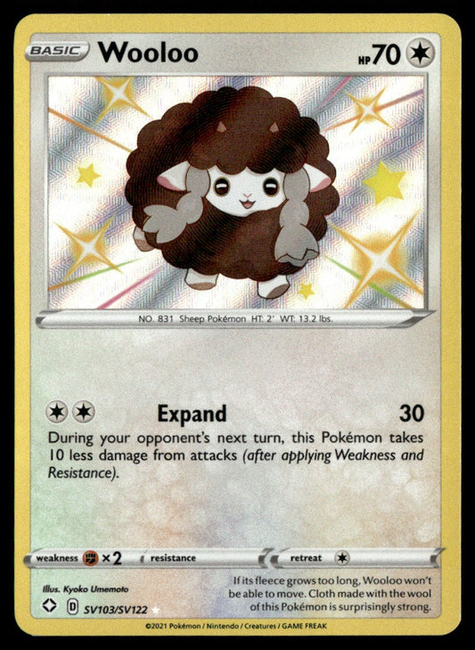 Wooloo SV103/SV122 - Shining Fates - Sword & Shield