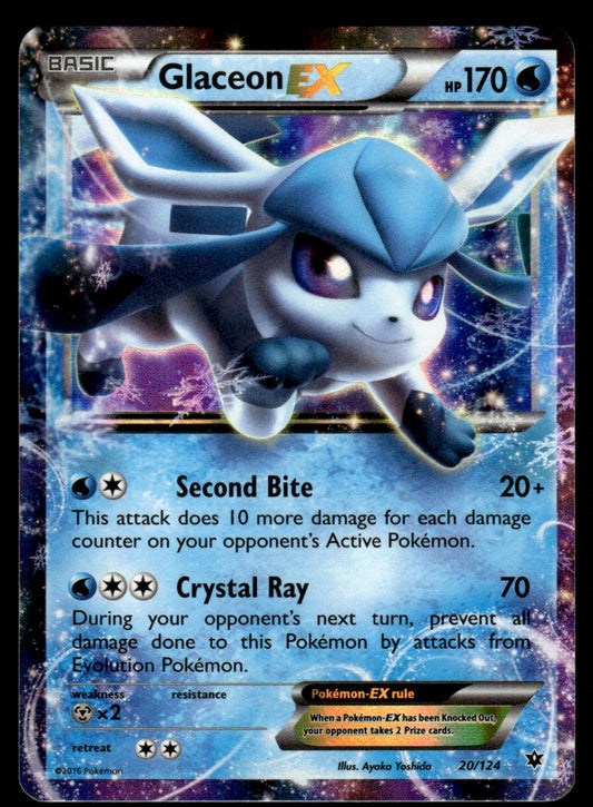 LP Glaceon-EX 20 - Fates Collide