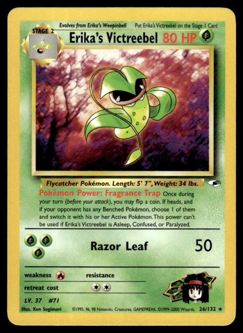 LP Erika’s Victreebel 26 No Holo - Gym Heroes