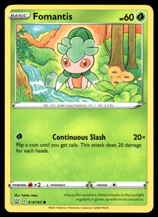 Fomantis 014/163 Comun - Battle Styles - Sword & Shield