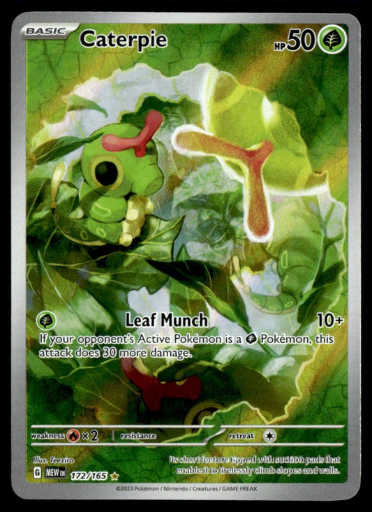 Caterpie 172/165 - Scarlet & Violet - 151 - Scarlet & Violet