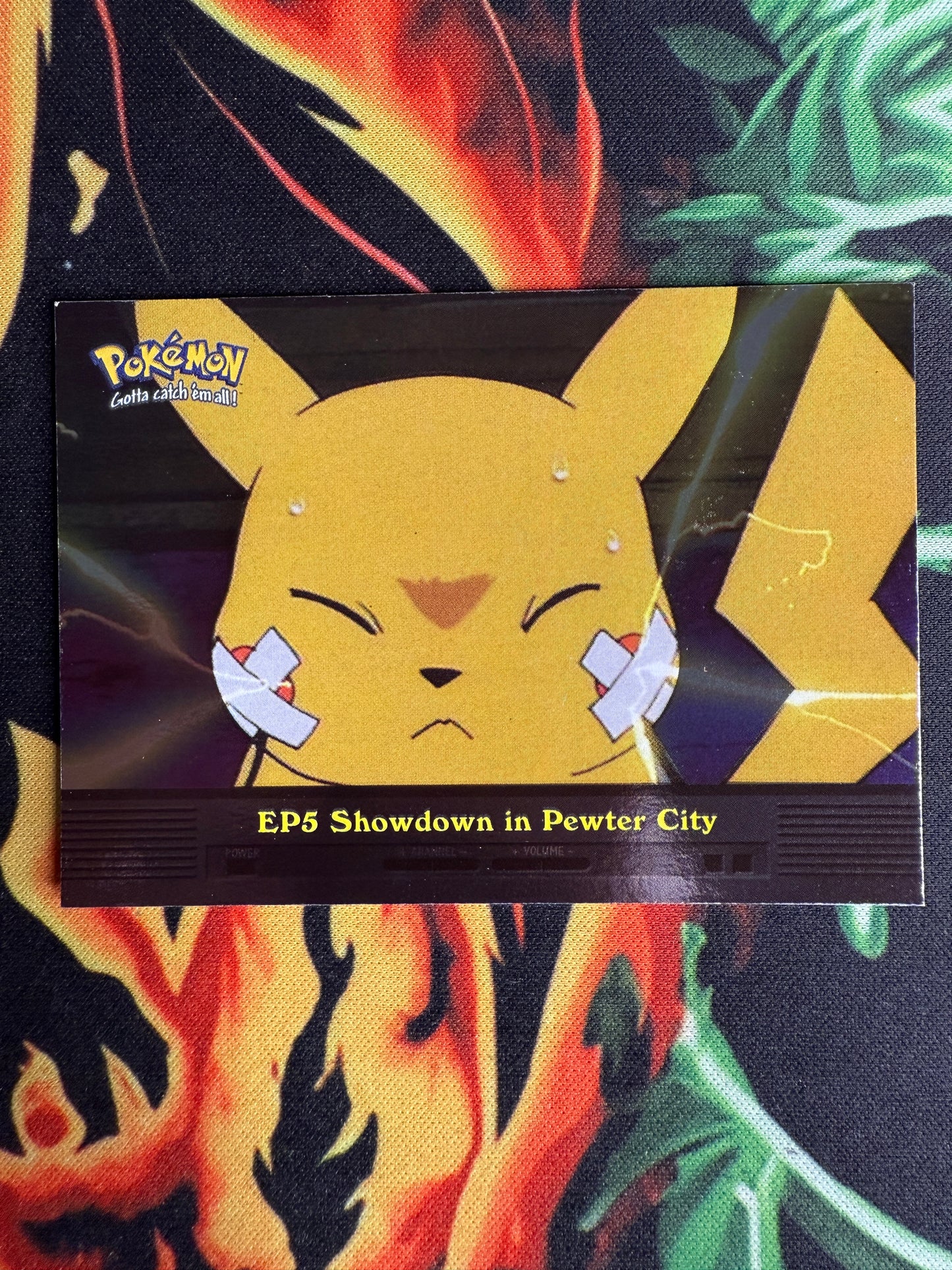 Pikachu Herido Topps 1996 (Subasta #1007)