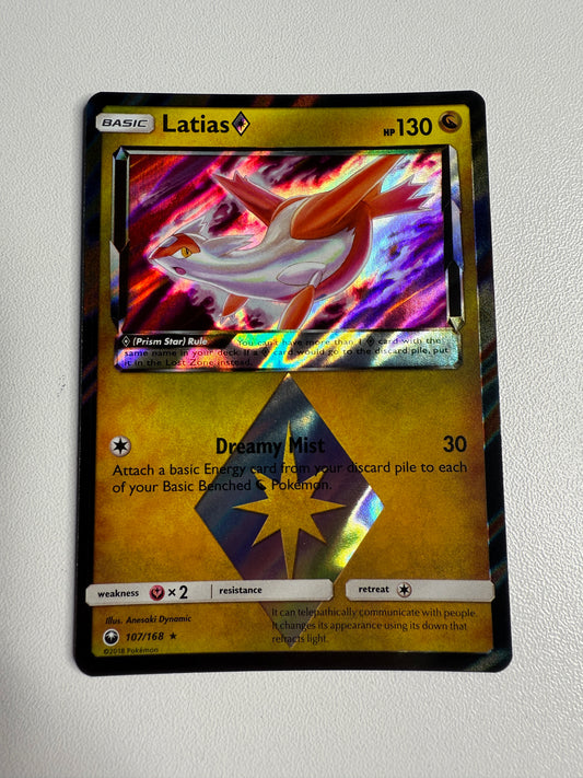 Latias Holo Ultra Prism (Subasta #1222)