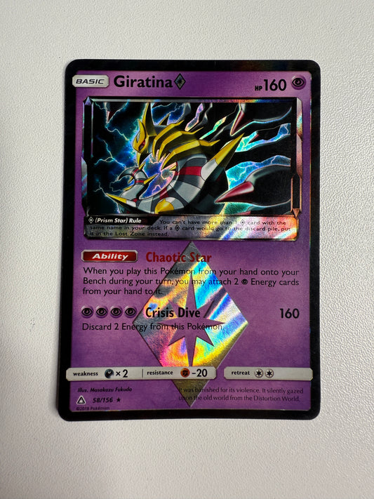 LP Giratina Holo Ultra Prism (Subasta #1224)
