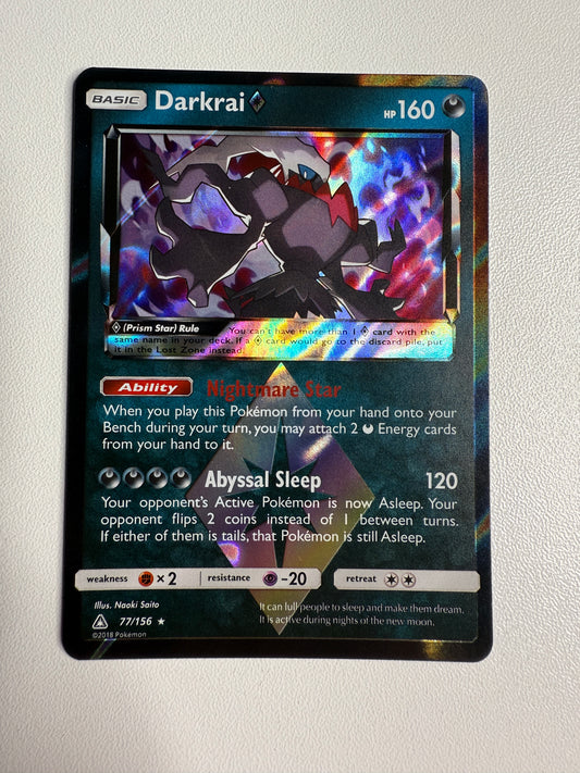 Darkrai Holo Ultra Prism (Subasta #1225)