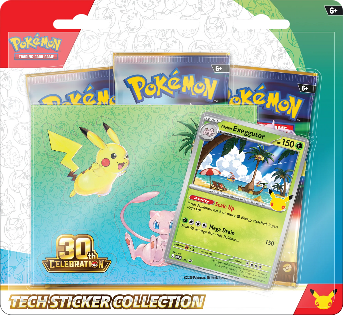 30th Celebration - 3 Pack Blister (3 Sobres) - Ingles