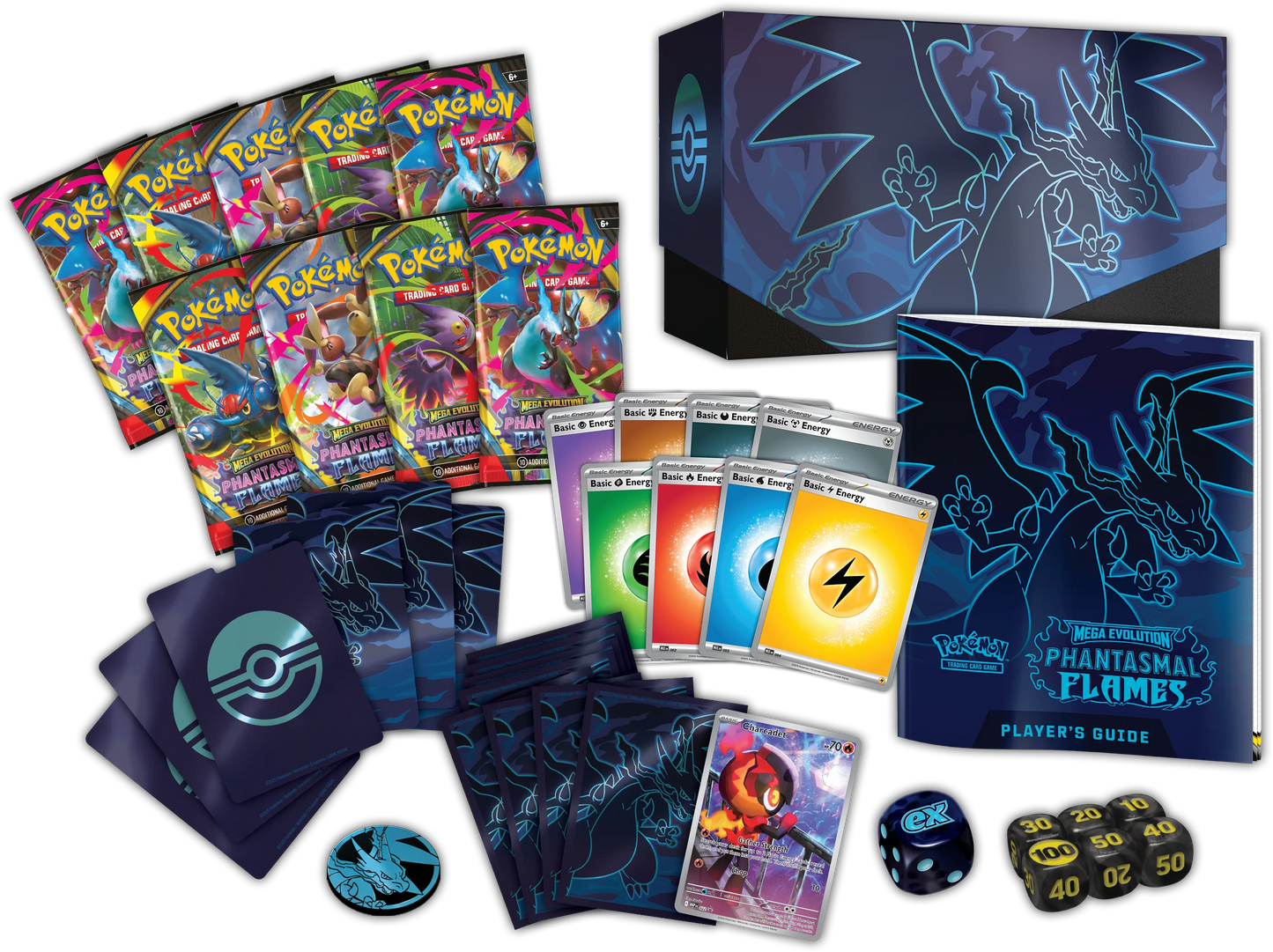 Phantasmal Flames  - Elite Trainer Box - Ingles