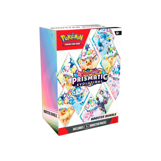 Prismatic Evolutions - Booster Bundle (6 Sobres) - Ingles