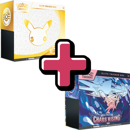 Combo - ETB 30th Celebration + ETB Chaos Rising