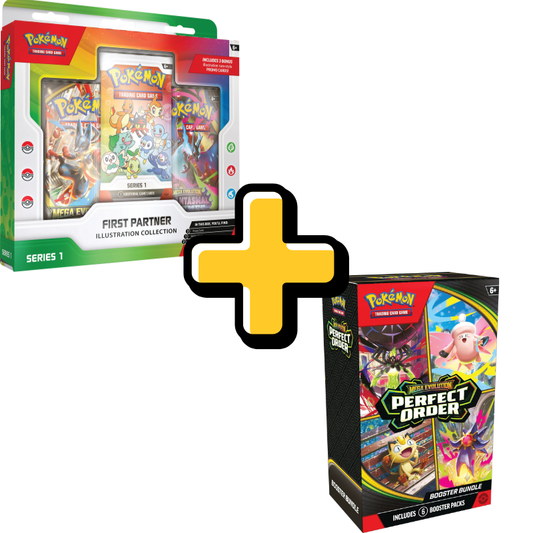 Combo - First Partner Serie 1 (2x) + Perfect Order Booster Bundle - Ingles