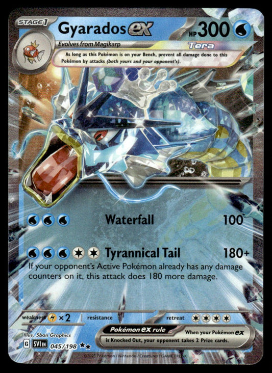 Gyarados ex 045/198 - Scarlet & Violet Base Set - Scarlet & Violet
