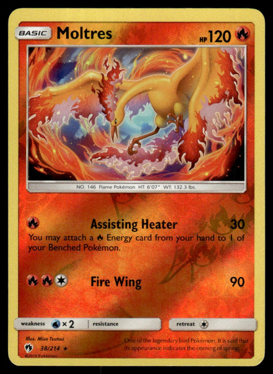 LP - Moltres 38 - Reverse - Lost Thunder
