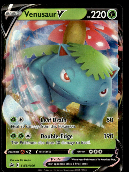 Venusaur V SWSH100/PRSS - Sword & Shield Promos - Sword & Shield