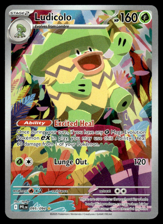 Ludicolo 095/094 - Phantasmal Flames - Mega Evolution