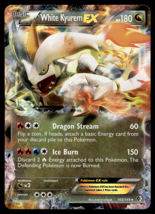 NM White Kyurem-EX 103 - Boundaries Crossed