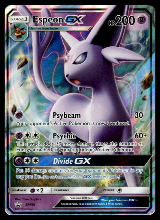 NM Espeon-GX SM35 - Sun & Moon Promos