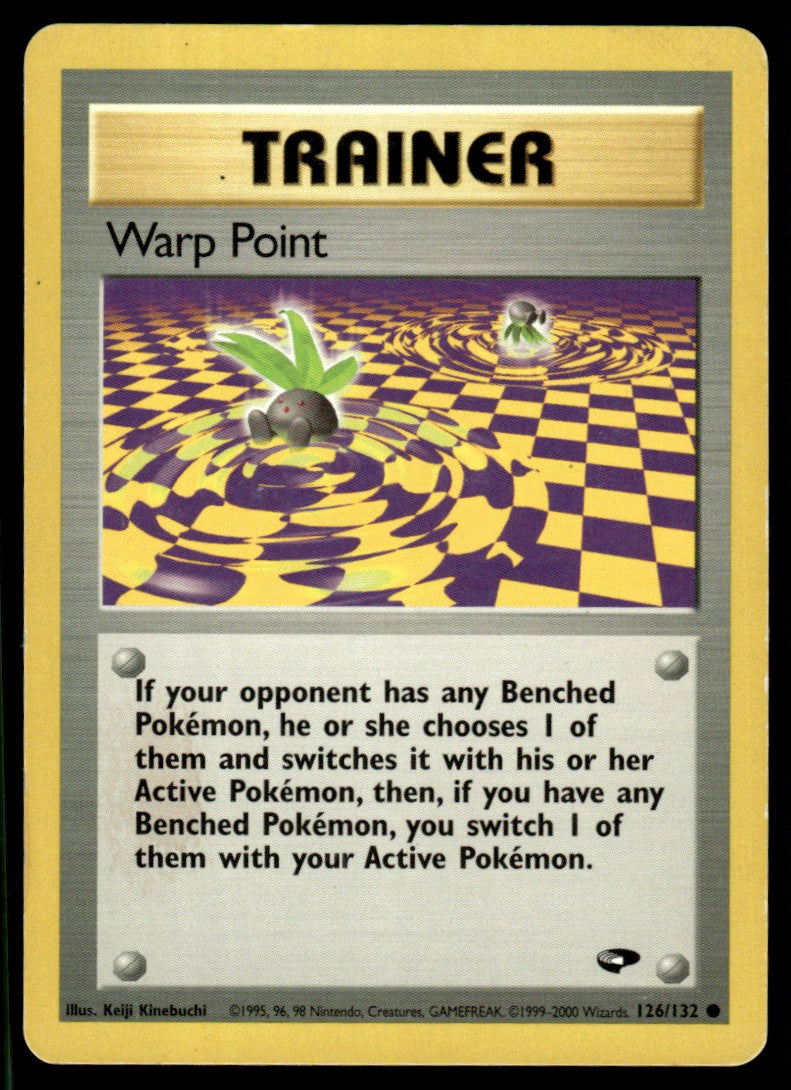 LP Warp Point 126 No Holo - Gym Challenge