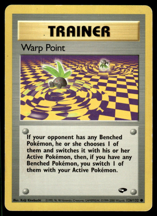 LP Warp Point 126 No Holo - Gym Challenge