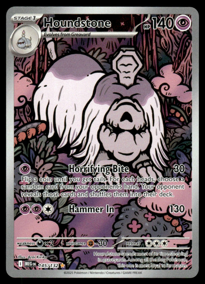 Houndstone 145/132 - Mega Evolution Base Set - Mega Evolution