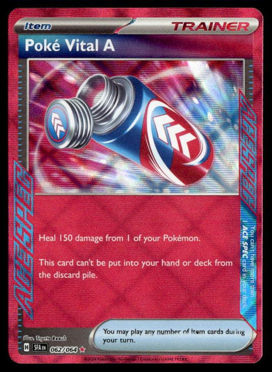 Poke Vital A 062/064 - Shrouded Fable - Scarlet & Violet