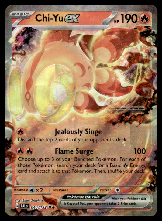 Chi-Yu ex 040/193 - Paldea Evolved - Scarlet & Violet